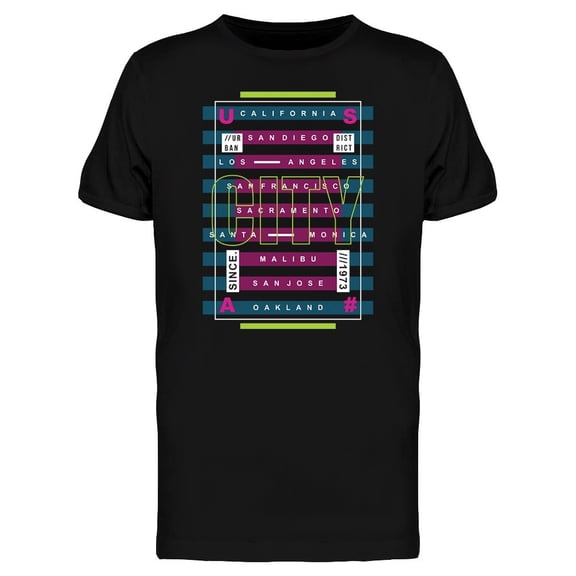 California Element Urban Graphic Tee Men's -Image by Shutterstock