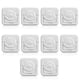thumbnail image 1 of Cubiertas de tomacorrientes de dibujos animados lindos protectores de enchufes decorativos para bebés Tapas protectoras de seguridad retardantes de llama para interiores 3 orificios 10 piezas Advancent  BA000349-02, 1 of 7