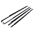 thumbnail image 3 of IKASEFU 4pcs Outside Window Seals Weatherstrip Trim Molding Compatible with Toyota Corolla AE110 1995–2002 Rubber Seal Moulding Strip, 3 of 12