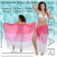 thumbnail image 5 of InGear Sarong Pareo Beach Wrap for Women, Swim Bikini Coverup Skirt, 5 of 6