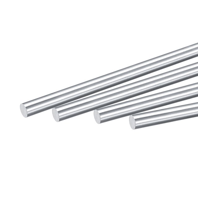 Unique Bargains 8mm Diameter 100mm Length Carbon Steel Rod Hard Shaft Solid Round Rod 4pack