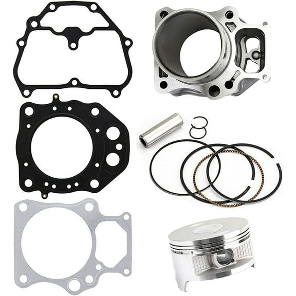 EPOTOOR Cylinder Piston Gasket Top End 86.5mm Replacement for Honda Rancher 420 TRX420 12100-HP5-600