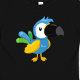 thumbnail image 4 of Inktastic Tropical Parrot, Colorful Parrot, Tropical Bird Boys or Girls Baby T-Shirt, 4 of 5