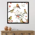 thumbnail image 3 of Designart 'Forest Birds Sitting On Branches' Traditional Framed Art Print, 3 of 4
