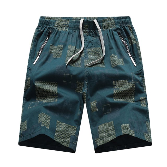 Aayomet Athletic Shorts for Men Striped Pocket Tether Cropped Pants Athletic Functional Cargo Pants (Green, XXL)