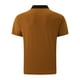 thumbnail image 3 of pstuiky camisetas para hombre, Camisa informal de negocios de manga corta con cuello vuelto y botones para hombre camisas casuales para hombre xl, 3 of 4