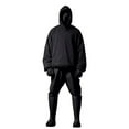 thumbnail image 6 of Dolkfu Men Hoodie Fleece Western Cropped Sweatshirts Hooded Streetwear Men's Shirt S, 6 of 8