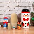 said 10 Sets Wooden Nesting Doll Unfinished Russian Nesting Doll Plain