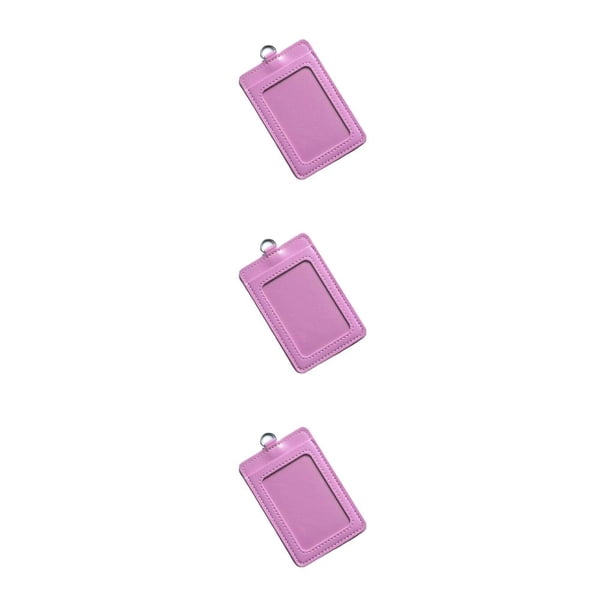 Sidaley 10x titulares de tarjetas de identificación PU suministros de negocios carcasa protectora tarjetas de autobús multifuncional manga hombres Type1 NO1