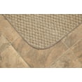thumbnail image 4 of Garland Rug Cabernet Washable Nylon Bath Rug Set, 3 Piece Set (21"x34" Bath Rug, Contour Rug, & Toilet Lid) Linen, 4 of 5