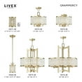 thumbnail image 5 of 50560-28 Livex Lighting Grammercy - 1 Light Mini Pendant in New Traditional Style - 5 Inches wide by 10.75 Inches high-Winter Gold Finish, 5 of 11