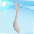 thumbnail image 3 of USHOBE 1Pc Streamlined Portable Titanium Spork for Camping and Outdoor Activities Silver, 3 of 8
