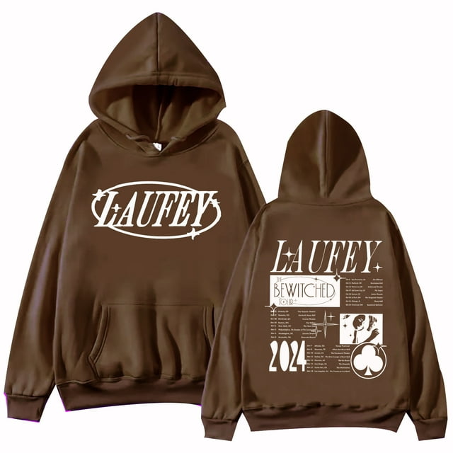 Laufey Tour 2025 Hoodie Harajuku Hip Hop Pullover Tops Man Woman Sweatshirt Fans Gift