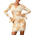 thumbnail image 1 of Vestido PRETTYGARDEN 2025 Bordado Floral Manga Larga XL, 1 of 8