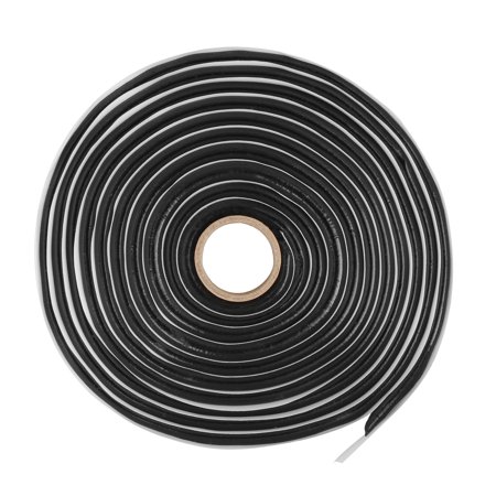 Unique Bargains 20ft Synthetic Butyl Rubber Car Headlight Sealant Tape Weather Stripping 20 x1/2 x1/4