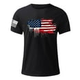 thumbnail image 3 of WREESH Men's Summer Graphic Tees American Flag Shirt USA Patriotic Shirts 4th July Athletic Short Sleeve T-Shirts, 3 of 4