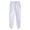 White, variant on YNGKMEA Sweatpants for Men Cotton Winter Fleece Jogger Pants Home Workout Pants Lounge Elastic Drawstring Waist Sweatpants with Pockets Purple 2XL
