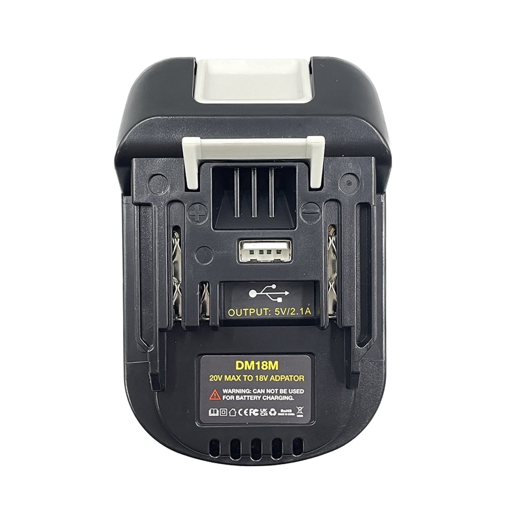 Battery Convertor Adapter For Mil*wau*kee 18V For De*walt 20V to For Ma*kita 18V Power Tools Bl1830 With USB charging port