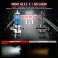 thumbnail image 3 of Pair H4/9003 Halogen 12V Headlight Dual Beam Bulbs 5000K White - for Toyota Tundra 2014-2021, 3 of 8