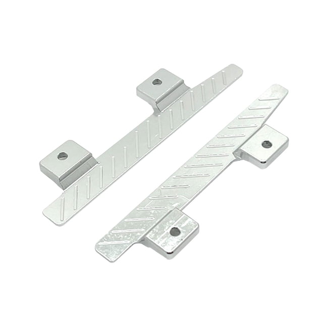 Estribos laterales de metal, accesorio resistente, pieza de repuesto, pedales para coche RC, placa para el pie Argén