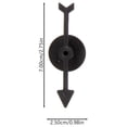 thumbnail image 2 of 6pcs Arrow Game Spinners Board Game Plastic Spinners Wheel Toy Pointers Accessory, 2 of 8