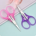 thumbnail image 5 of 3Pack Stainless Steel Scissors, Comfortable Plastic Handle Sharp Smooth Cutting Design, Stationery Shear, Trimming Tool for s’chool Office Home Diy Craft Daily Cutting Use, 5 of 8