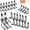 Black, variant on stusgo 16 Pack Garage Hooks Heavy Duty, stusgo Utility Steel Garage Storage Hooks, Wall Mount Tool Organizer for Hanging Garden Tools, Ladders and Bulky Items (Orange)