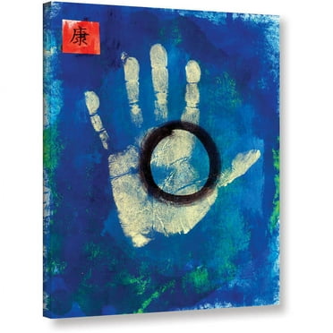 Elena Ray "Health Hand Print" Gallery-Wrapped Canvas