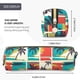 thumbnail image 3 of Fotbe Colorful Hawaii Palms Estuche para Lápices de Cuero con Estampado, Estuche con Cremallera Resistente, Organizador Compacto y Elegante para Papelería, 3 of 7