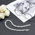 thumbnail image 5 of Colorful Plastic Jewelry Chains20 Strands 10 Colors Curb Chain Links 15inch Cross Quick Link Chains for Eyeglasses Purse Trouser Bird Cage Necklace Jewelry Making, 5 of 9