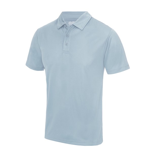 Just Cool - Polo liso de deporte para hombre/caballero (Azul cielo)