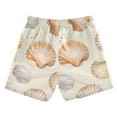 thumbnail image 7 of FORMRS Boys Swim Trunks Quick Dry Mesh Liner Boardshorts Sizes XS-XL, Beige Seashell, 7 of 7