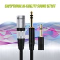 thumbnail image 6 of Gearit XLR Male to TRS Male 1/4 inch 6.35mm (TRS to XLR Male Cable) 15 Feet - with 1/8 inch 3.5mm adapter, 6 of 6