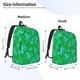 thumbnail image 2 of Balery Octopus1 Mochila Clásica Impresa Básica para Viaje, Mochila Escolar Resistente al Agua, Mochila de Lona con Correas Ajustables-Small, 2 of 5