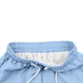thumbnail image 3 of Niños Pantalones Niñas Color Sólido Ajustable Cintura Pantalones Cortos de Playa con Forro, Casual Niñas Pantalones Cortos con Bolsillos para Deportes de Verano Uso Diario, 3 of 8