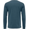thumbnail image 4 of Felirenzacia Men's V Neck Sweatshirt, Casual Lightweight Cotton Long Sleeve Pullover Shirt Top,Navy,2XL, 4 of 6