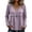 Purple -BR44, variant on Boho Western Tops for Women Long Sleeve Shirts V Neck Casual Loose Fit Tunic Blouses, Waffle Knit Camel M