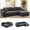 Gray, variant on 95" Boneless L-Shaped Sectional Sofa with Left Facing Chaise, Deep Seat Corduroy Couch for Living Room, Compressed Sofa in a Box, No Assembly Required, Green