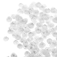 thumbnail image 1 of HEALEEP 1000Pcs Diy Bracelet Silver Iron Bead Caps For Jewelry Making, 1 of 5