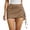 Coffee*, variant on RUTAYY Women's Shorts Solid Color High Waisted Workout Skirt Layer Built In Chafe Yoga Running Athletic Bottom Comfortable Trendy Travel Shorts