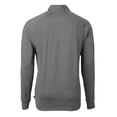 thumbnail image 3 of Men's Cutter & Buck Heather Black LA Galaxy Big & Tall Adapt Eco Knit Quarter-Zip Top, 3 of 3