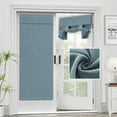 thumbnail image 2 of LOVEVER Blackout French Door Blinds For Glass Door Window  Light Blocking Privacy Door Window Drapes For Front Door Lightweight Tie Up Shade - Style 3, 2 of 5