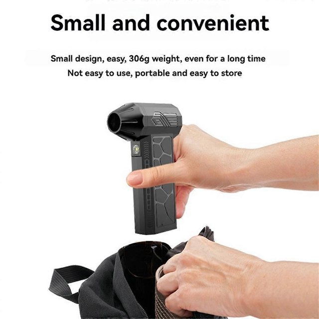 Powerful Turbo Fan High-Speed Wind Turbine Blower 130000 RPM 3 Adjustable Speed Air Duster for Car Computer Keyboard