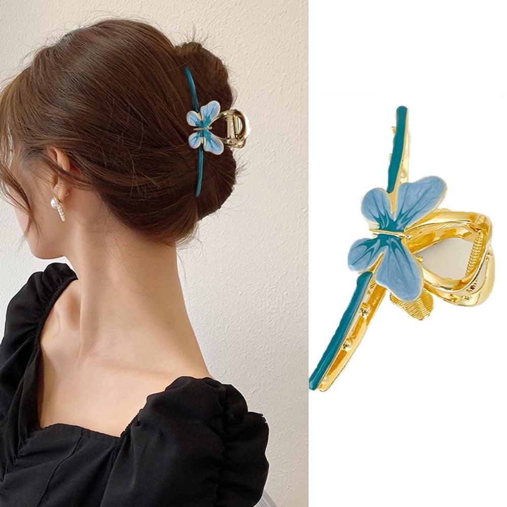 Tatum88 Butterfly Large Hair Clip Blue Butterfly Metal Hair Clip Anti-Slip Gold Hair Clip Women's Hair Accessories 1 Piece | Walmart Canada Tatum88 Butterfly Large Hair Clip Blue Butterfly Metal Hair Clip Anti-Slip Gold Hair Clip Women's Hair Accessories 1 Piece | Walmart Canada