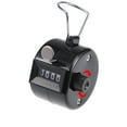 thumbnail image 5 of Unique Bargains Hand Tally Counter 4 Digit Tally Counter Mechanical Palm Click Counter Black, 5 of 5