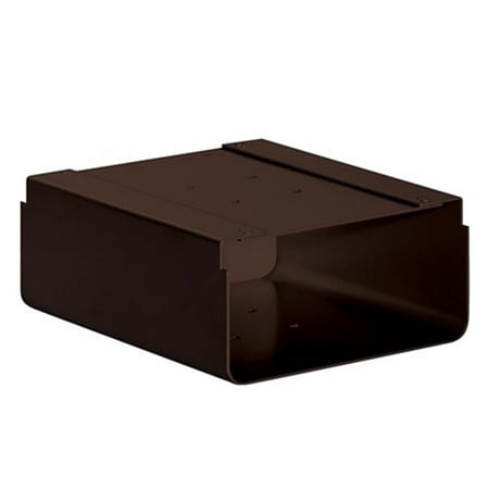 Newspaper Holder - Salsbury Newspaper Holder For Designer Roadside Mailbox - Bronze