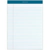 TOPS Docket Ruled Perforated Pads, 8 1/2 x 11 3/4, White, 50 Sheets, Dozen