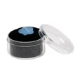 thumbnail image 7 of Novel Box Jewelry Display Tray with Fitted Lid 8.25x14.75x1 + 36 Gems Jars & Black Foam Liner, 7 of 7