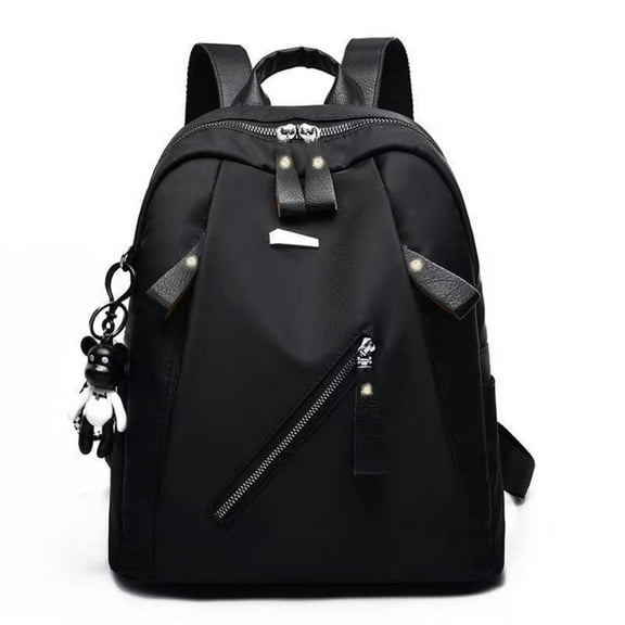 Stylish Women's Oxford Backpack - Trendy Street Fashion Bag for Middle School Students