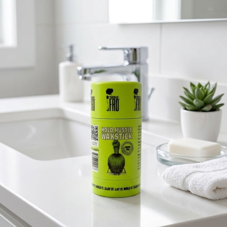 Pardon My Fro Hold Hustle Waxstick 2.7 oz - Walmart.com